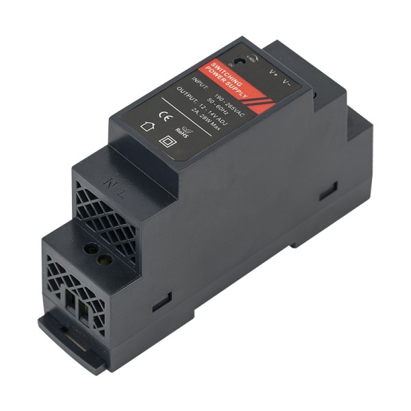 Sursa de alimentare DR12024-01C, 12Vcc/2A, montare pe sina DIN