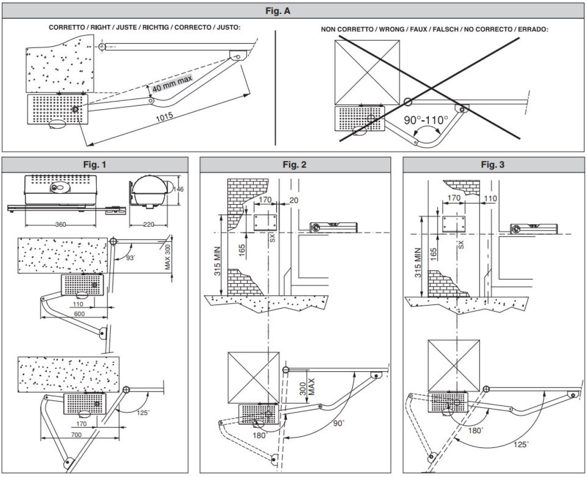 Limite automatizre BFT IGEA - ULTRAMASTER.RO