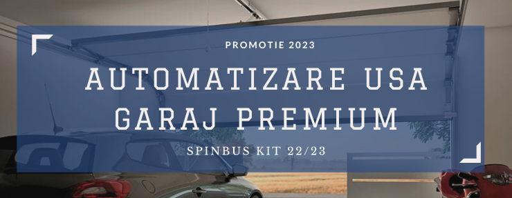 Automatizare usa de garaj Premium Nice Spinbuskit 22/23