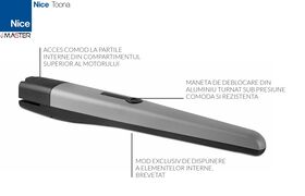 Brat motoreductor Nice Toona 5, schema