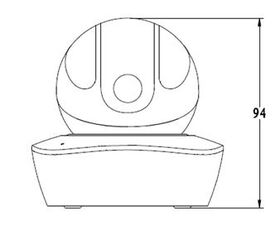 dimensiuni Dahua IPC-A15