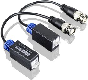 Video balun pasiv cu fir pentru camere de supraveghere video HD-CVI sau HD-TVI