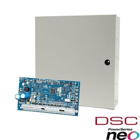 Centrala sistem alarma cu 8 zone extensibila la 64 zone, 8 partitii, DSC NEO-2064NK