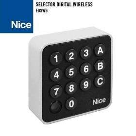 Selector digital wireless pentru automatizarile Nice, EDSWG